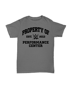 WWE - Property of WWE Performance Center