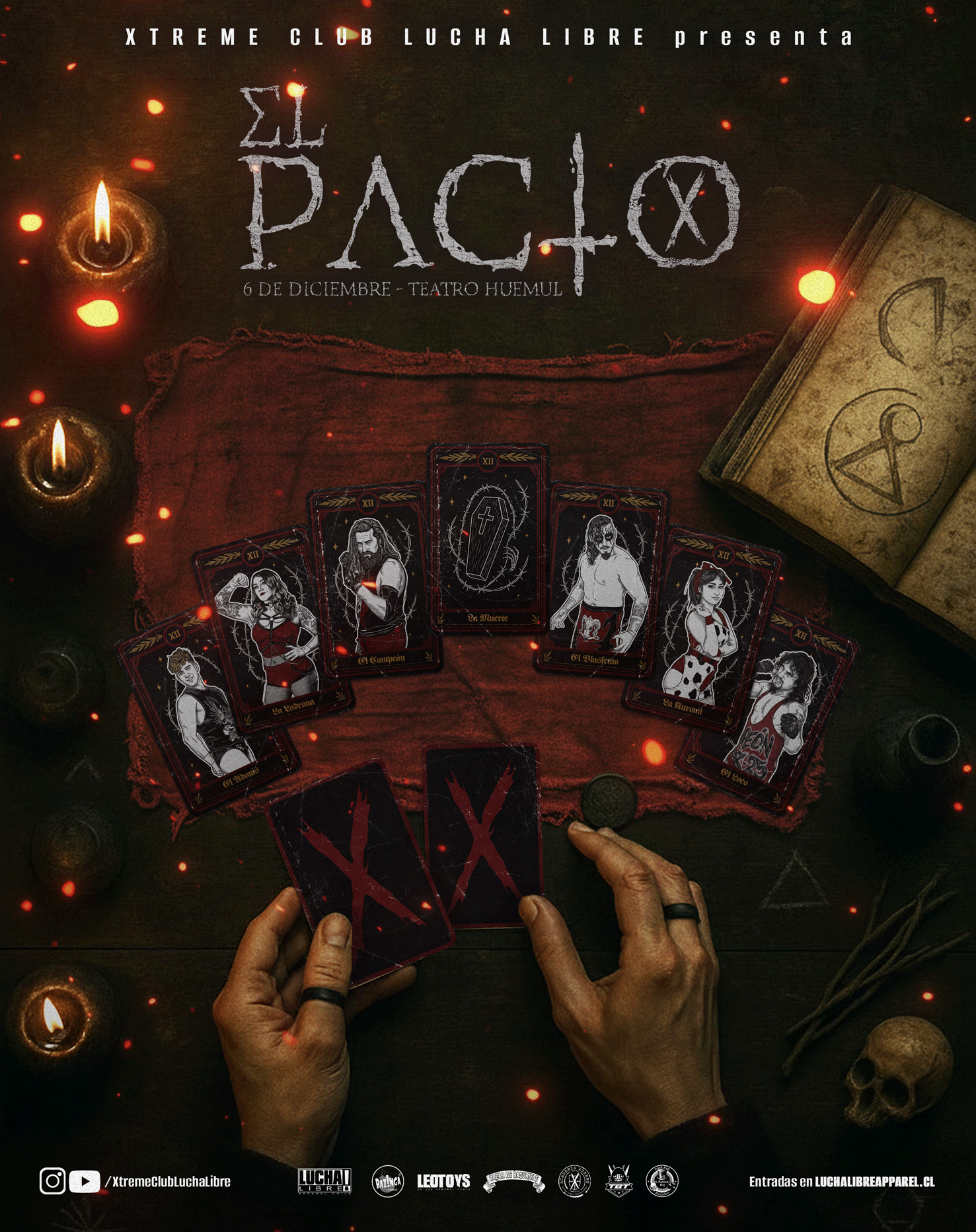 Entradas Xtreme Club Lucha Libre - El Pacto 1
