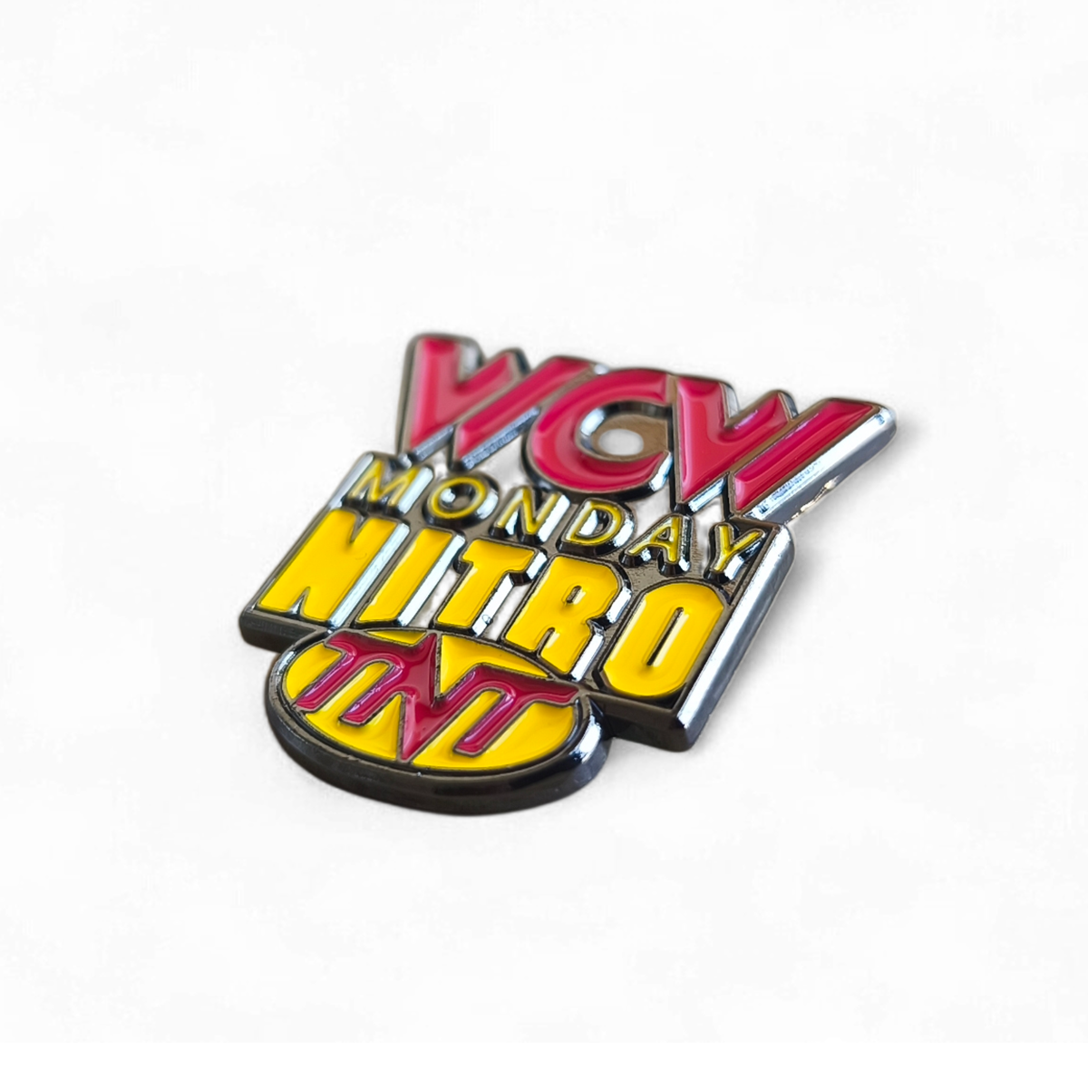 Pin WCW Monday Nitro Logo 1