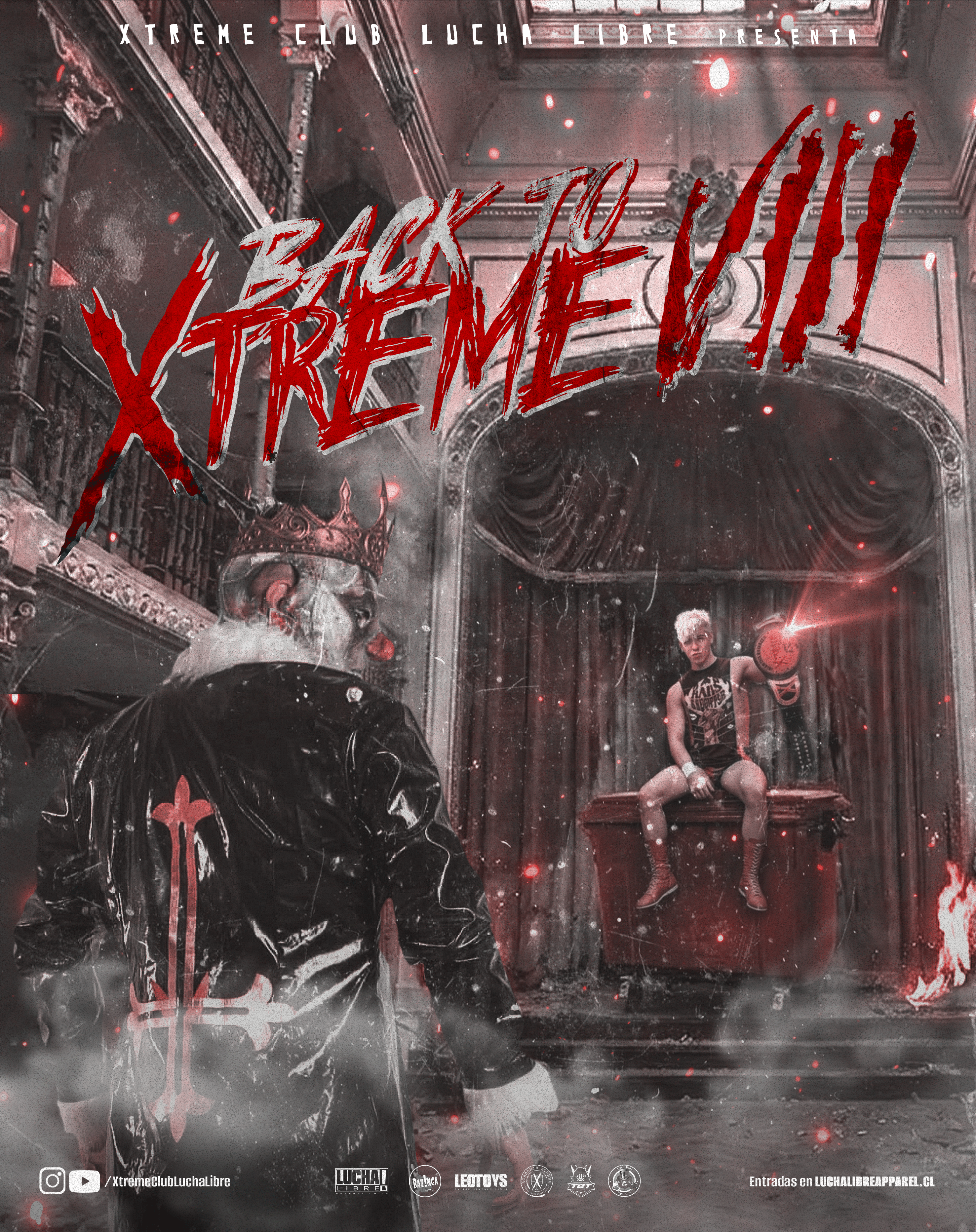 Entradas Xtreme Club Lucha Libre - Back to Xtreme VIII 1
