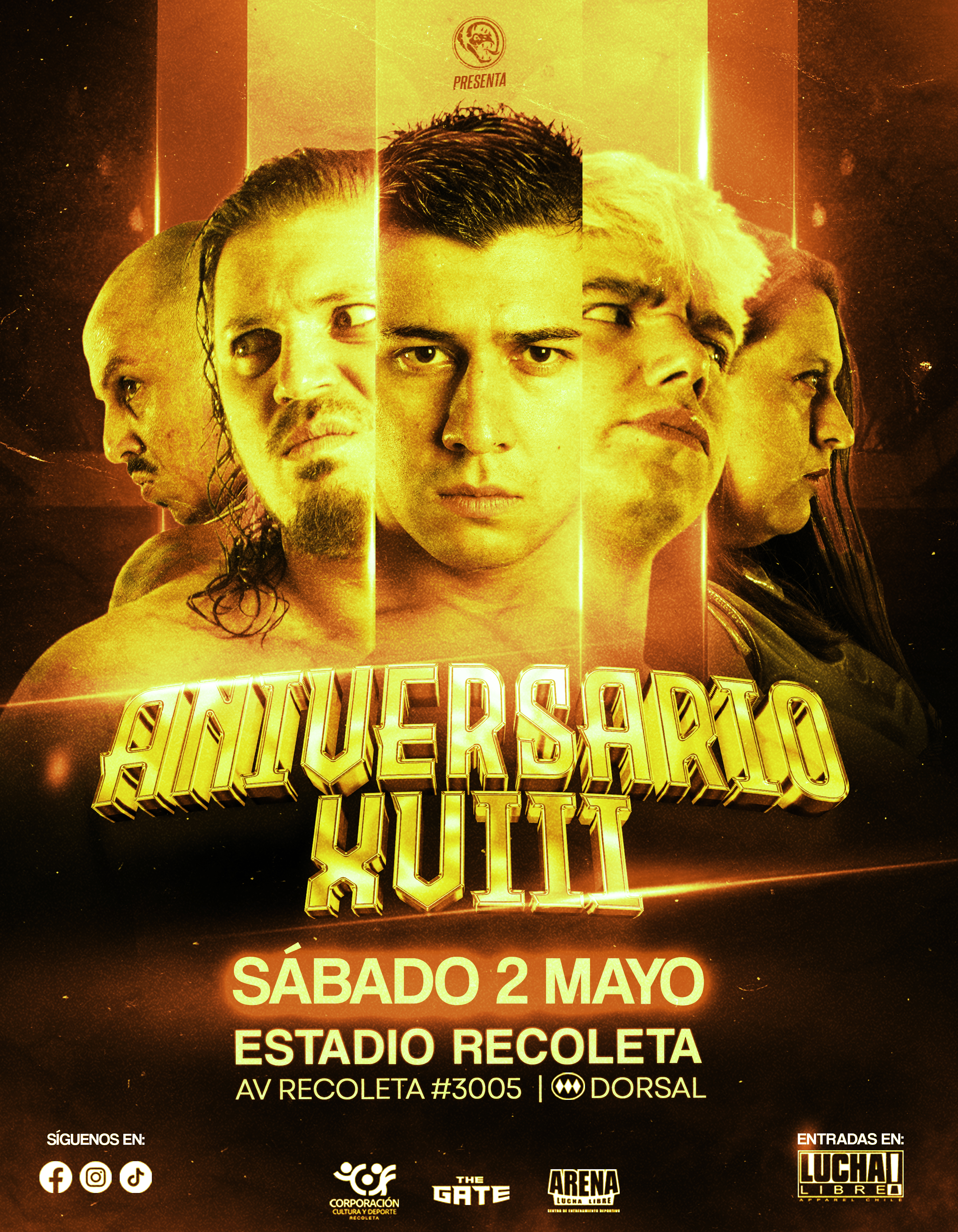 Entradas Generación Lucha Libre - Aniversario XVIII 1