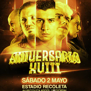 Entradas Generación Lucha Libre - Aniversario XVIII