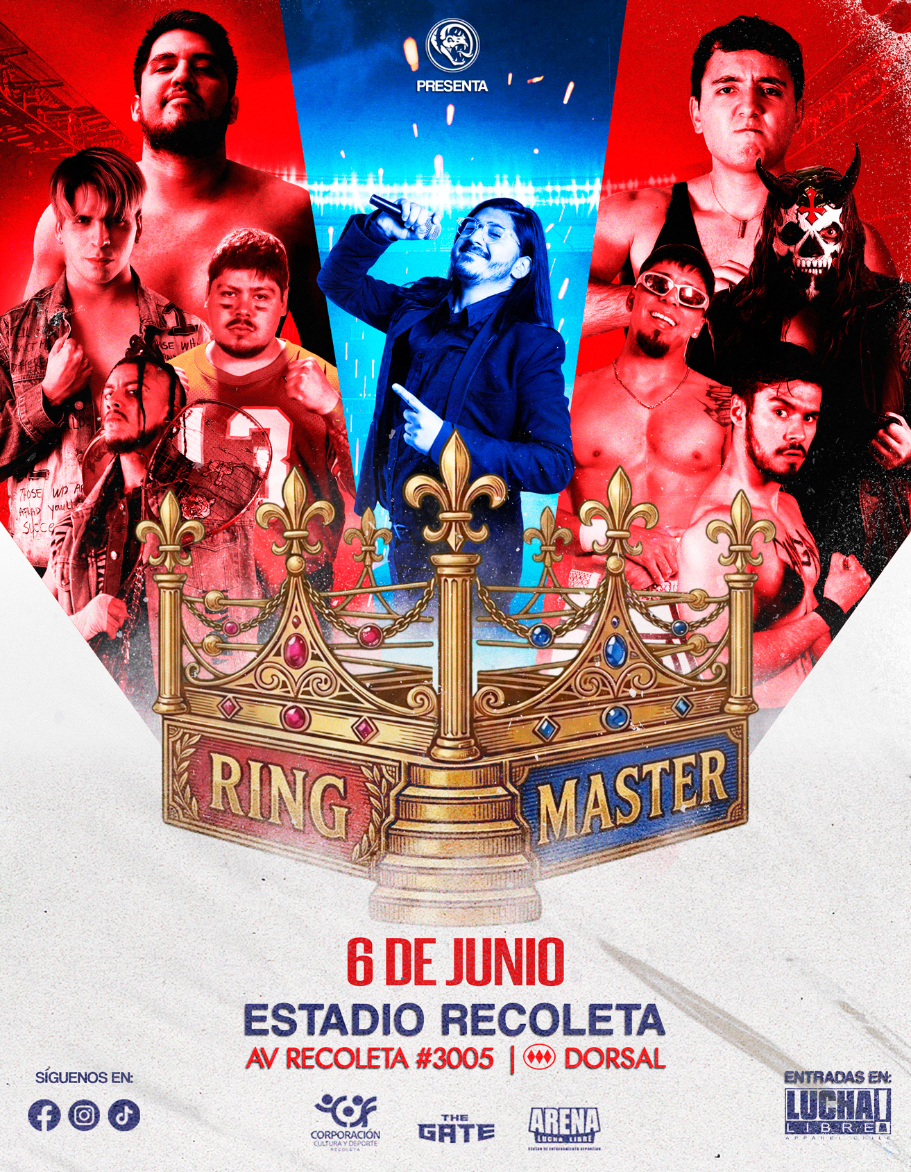 Entradas Generación Lucha Libre - Ringmaster 1
