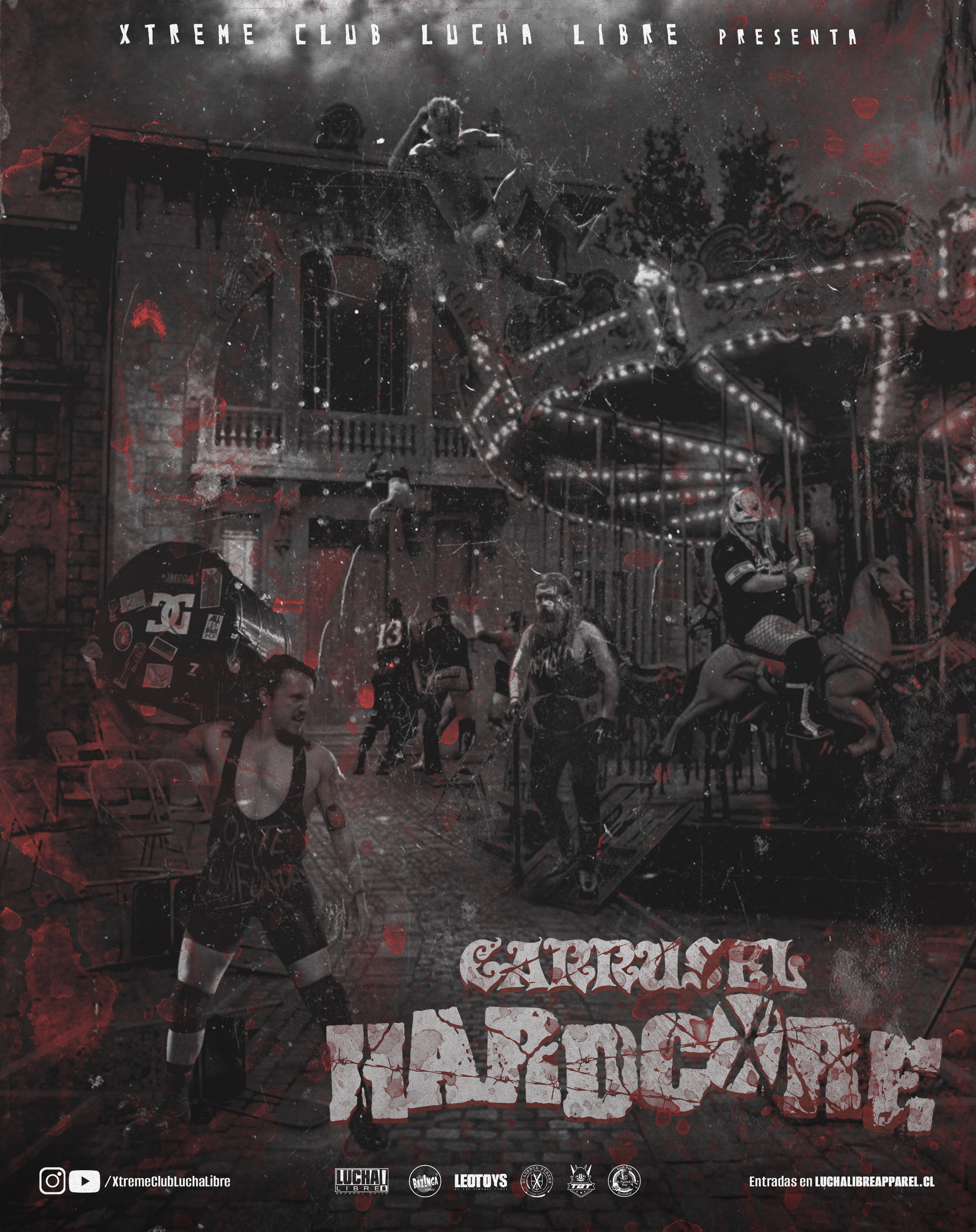 Entradas Xtreme Club Lucha Libre - Carrusel Hardcore 2026 1