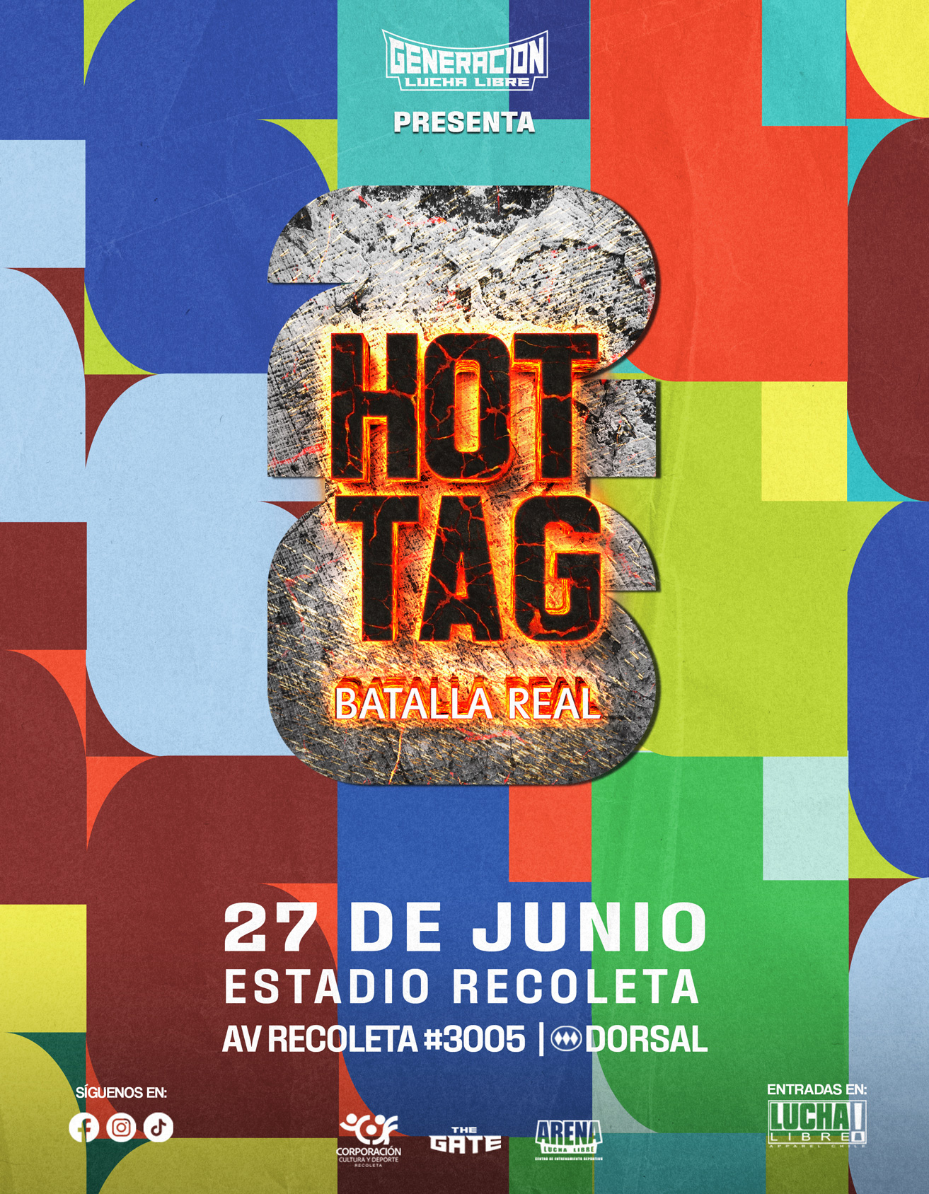 Entradas Generación Lucha Libre - Hot Tag 1