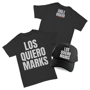 Valentín Bravo - Los Quiero Marks [Polera + Jockey]