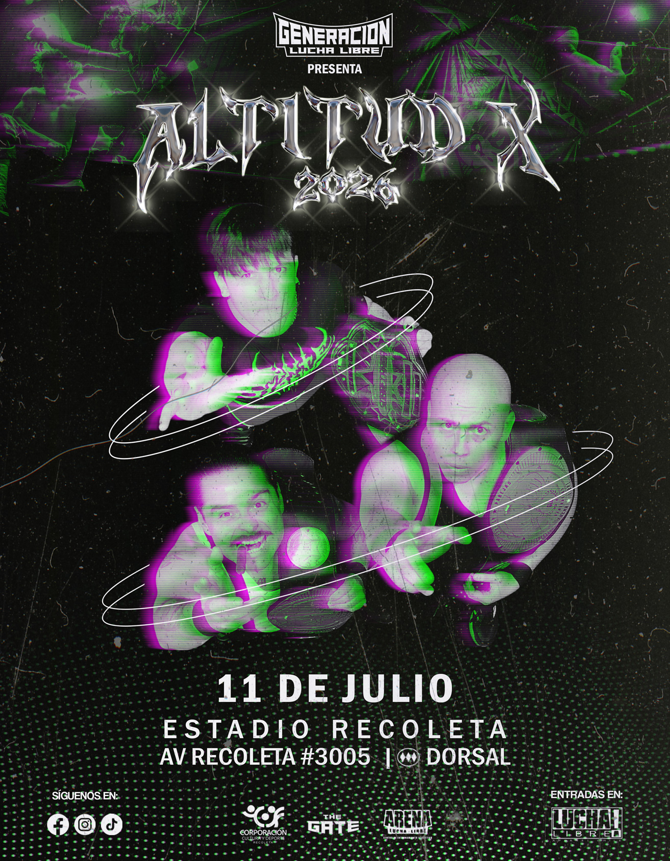 Entradas Generación Lucha Libre - Altitud X 2026 1