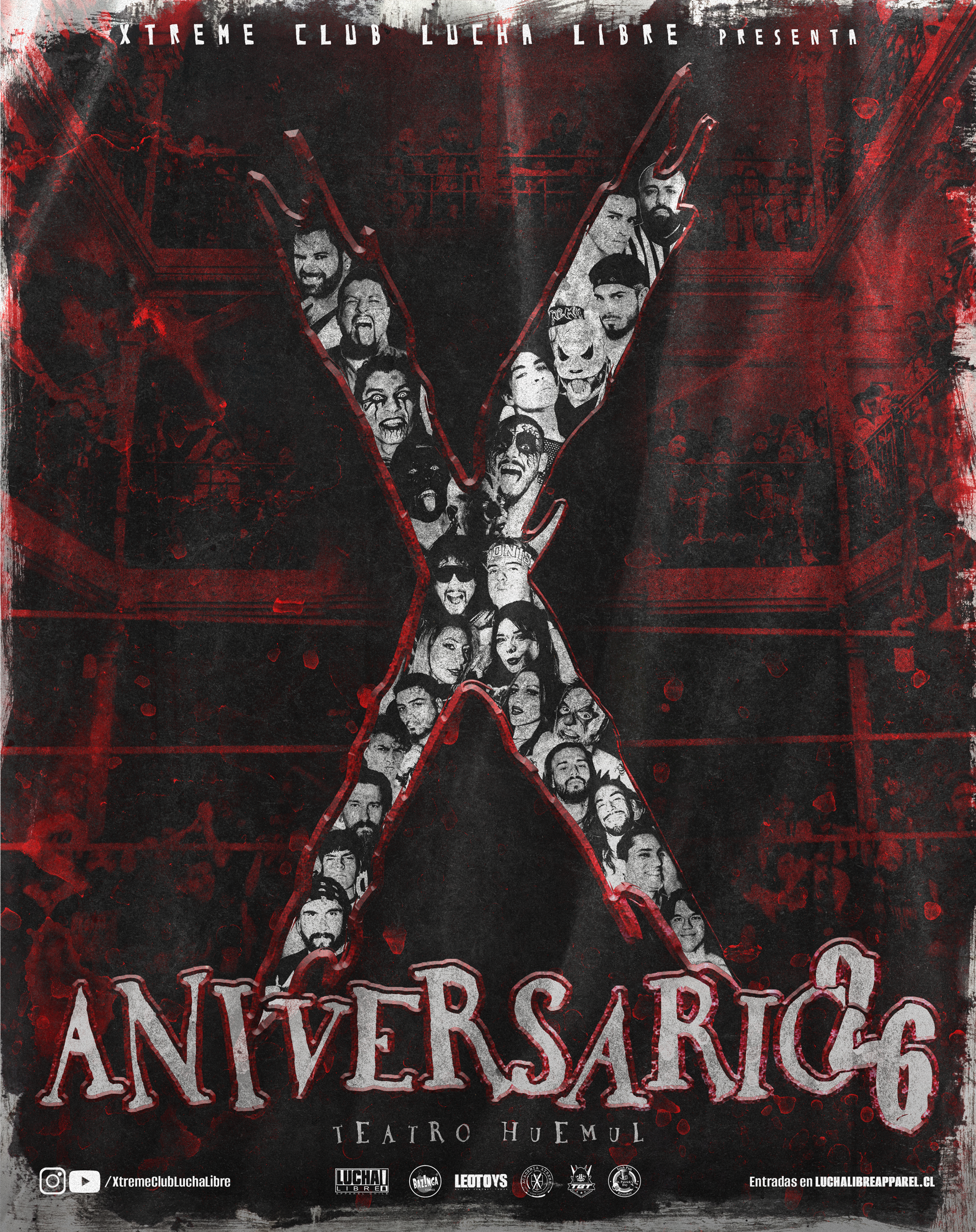Entradas Xtreme Club Lucha Libre - Aniversario '26 1