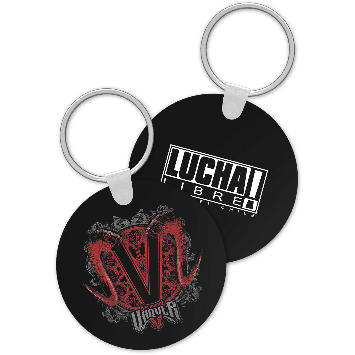 Llavero Wrestling - Vaquer Logo 2