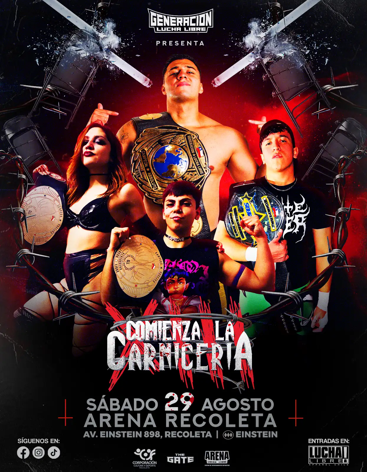 Entradas Generación Lucha Libre - Comienza la Carnicería XIII 1