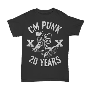 CM Punk - 20 Years Boots