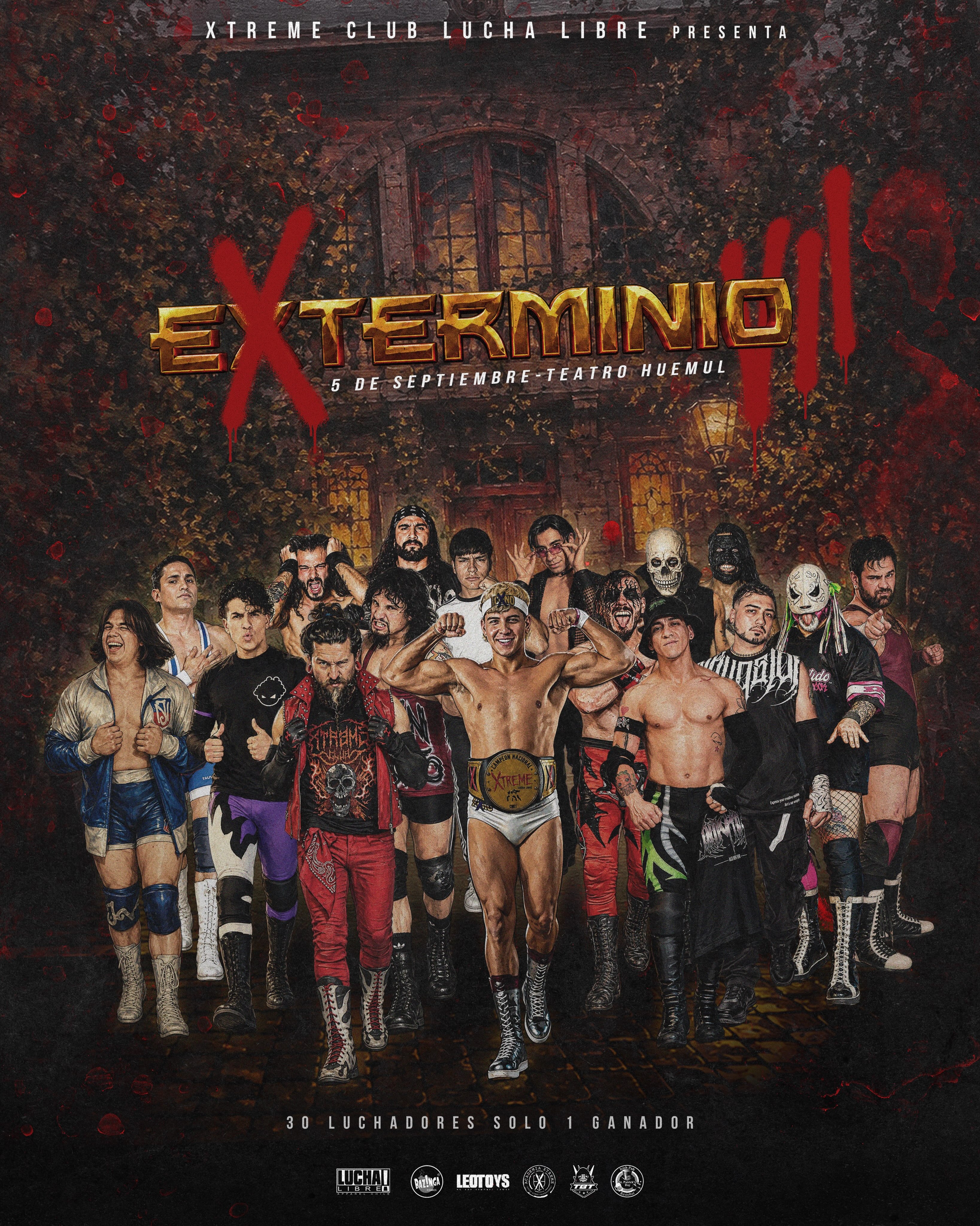 Entradas Xtreme Club Lucha Libre - Extrerminio VII 1
