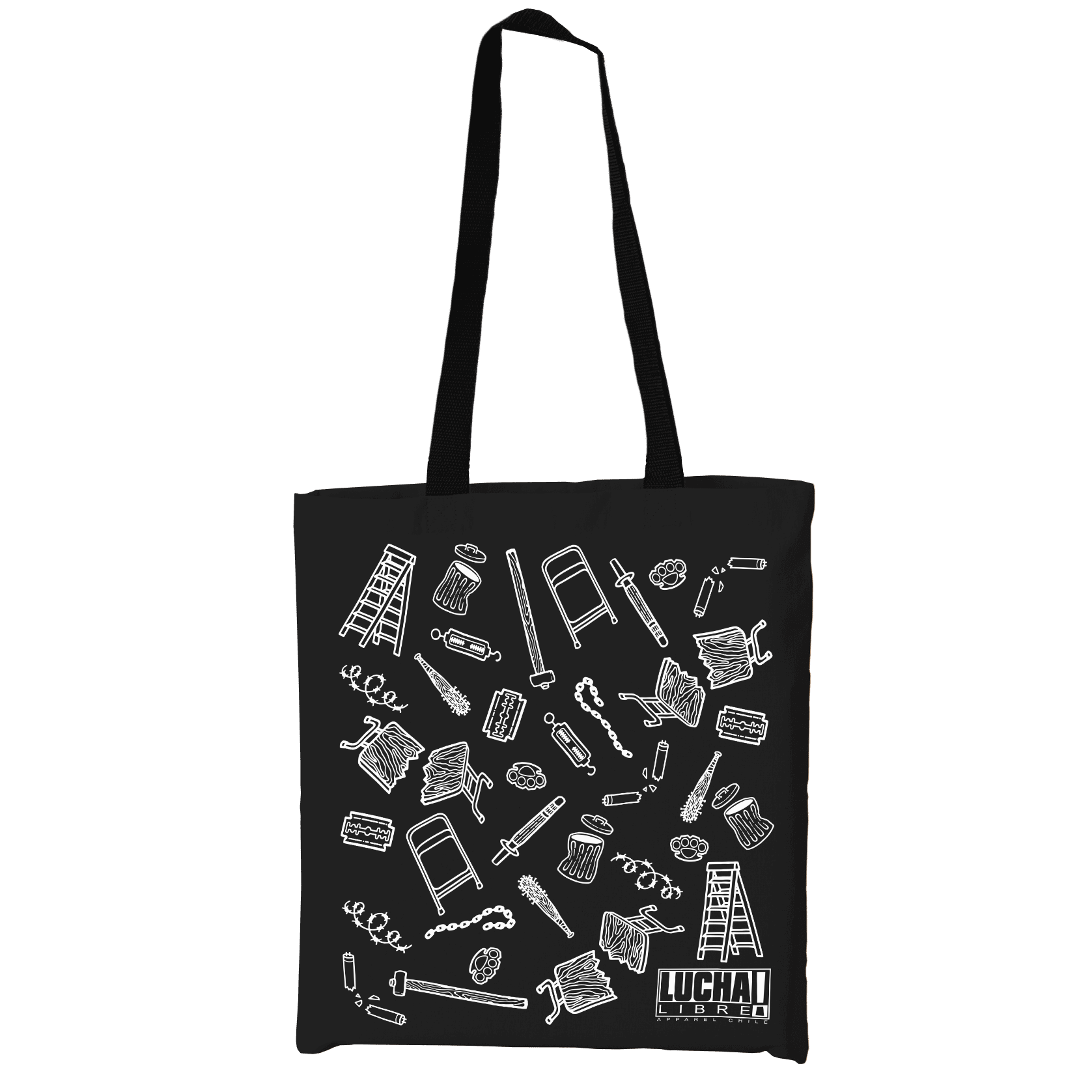 Lucha Libre Apparel - Hardcore Totebag 1
