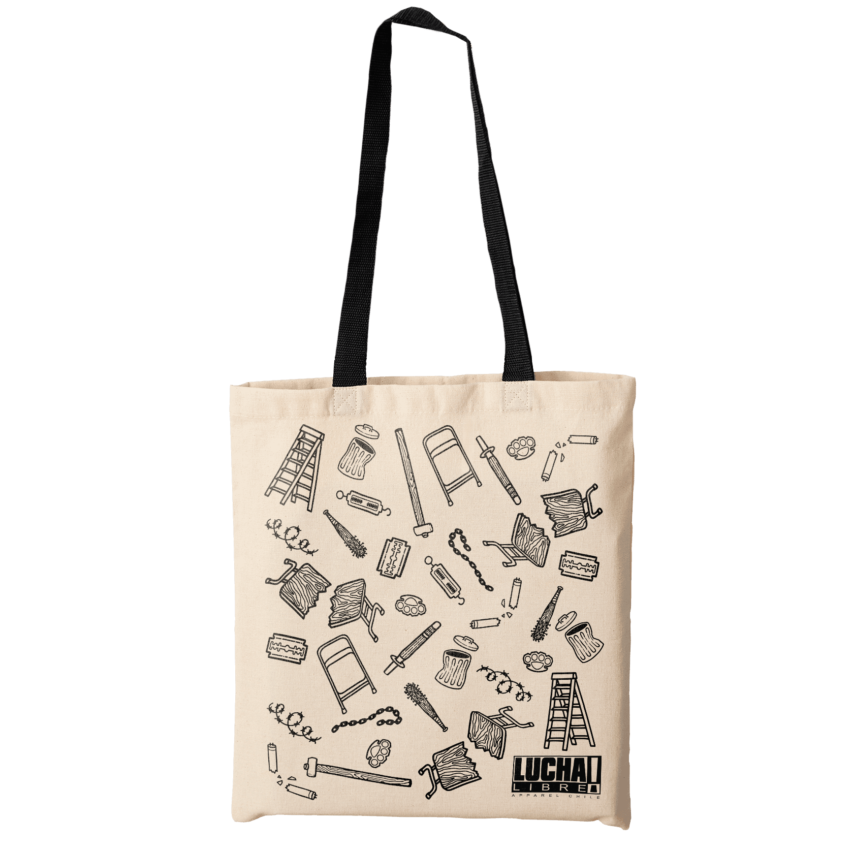 Lucha Libre Apparel - Hardcore Totebag 2