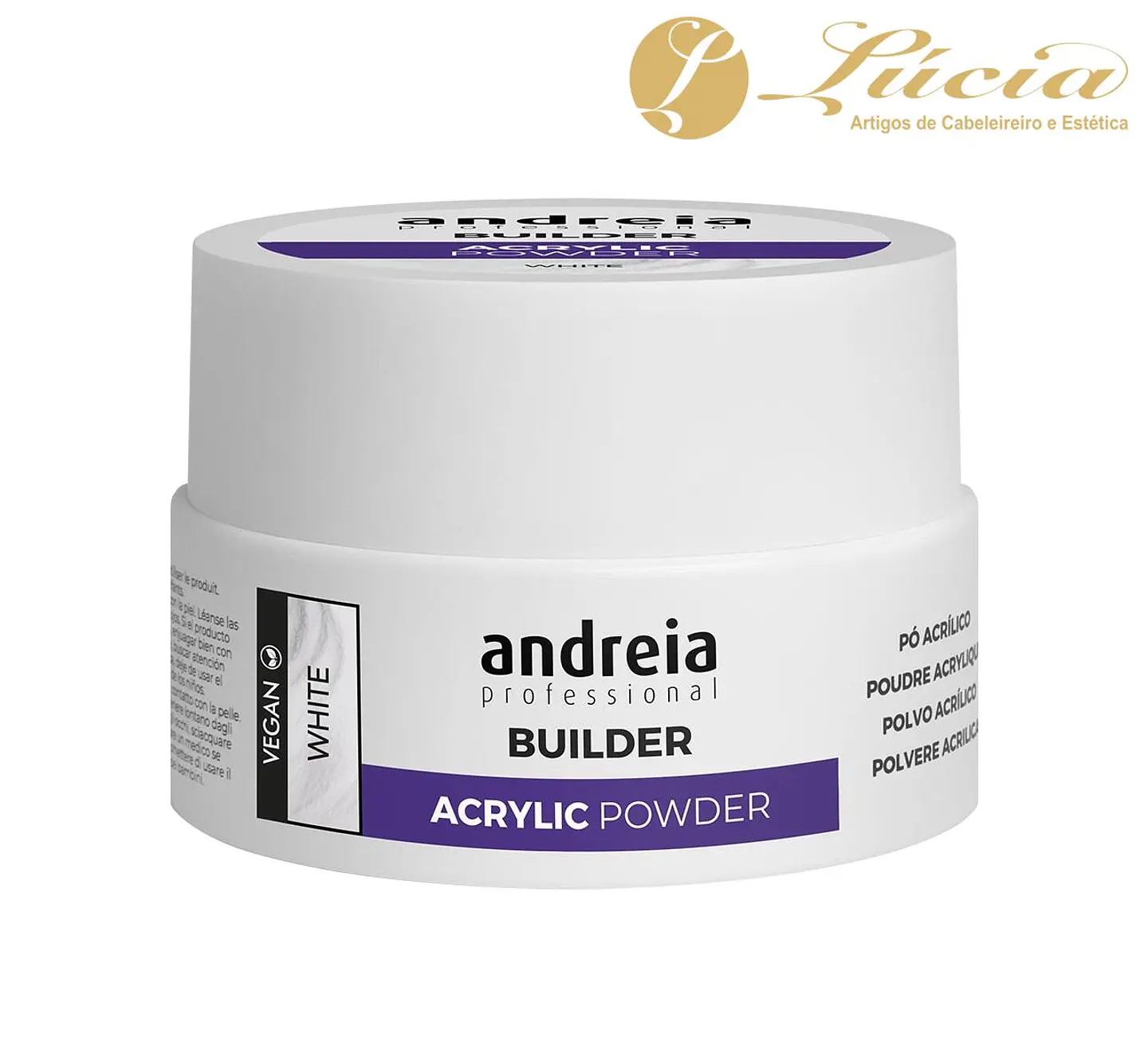 Andreia Pó Acrílico White 20gr 1