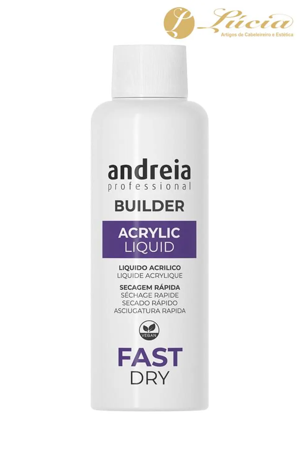 Andreia Liquido Acrílico Secagem Rápida 100ml 1