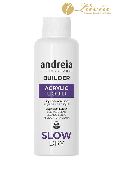 Andreia Liquido Acrílico Secagem Lenta 100ml