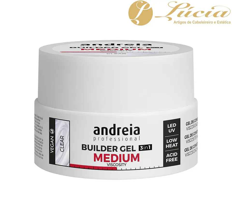 Gel 3 em 1 Clear 22gr - Viscosidade Média 1
