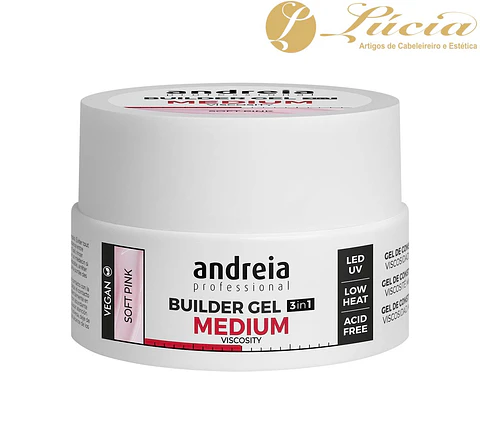 Gel 3 em 1 Soft Pink 22gr - Viscosidade Média