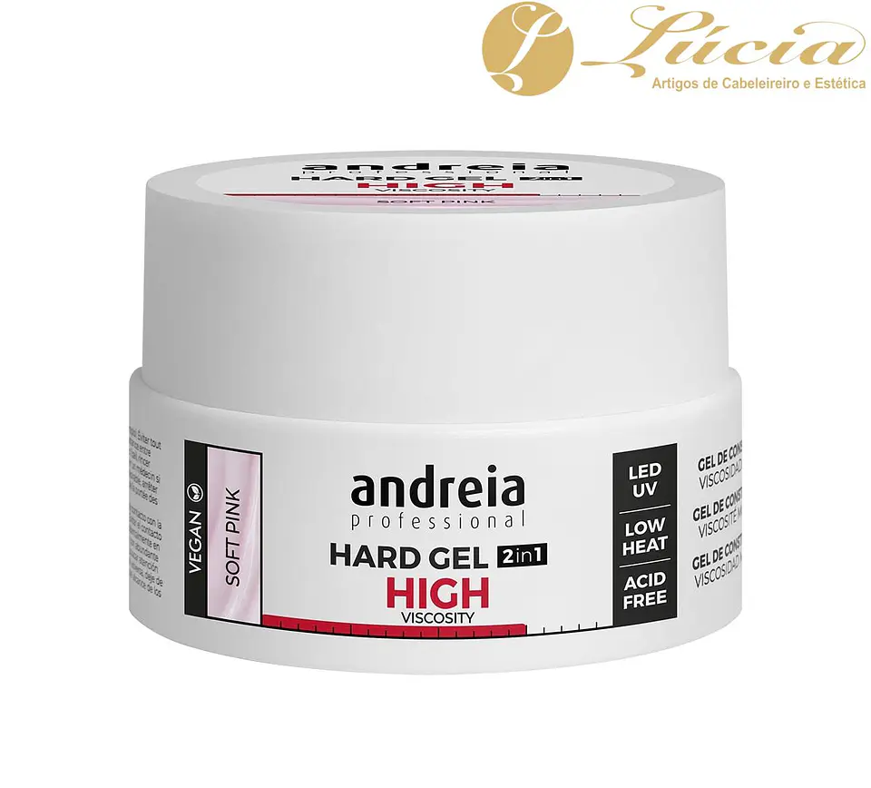 Gel 2 em 1 Soft Pink 22gr - Viscosidade Alta 1