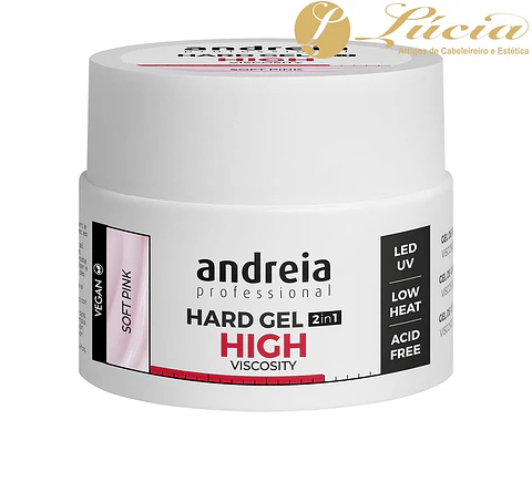Gel 2 em 1 Soft Pink 44gr - Viscosidade Alta