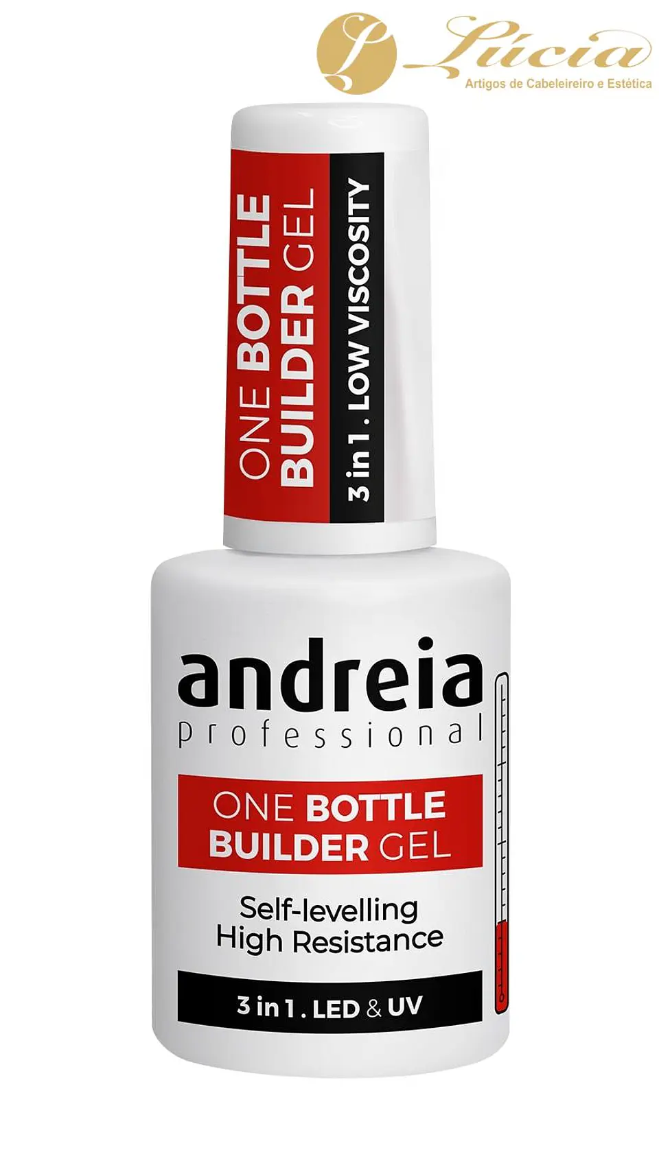 One Bottle Builder Gel Soft White 14ml 1