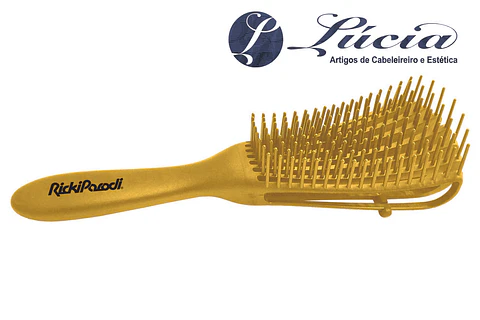 Escova Desembaraçadora Côncava - Cabelos Cacheados e Crespos
