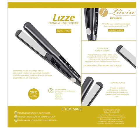 Prancha Lizze Extreme