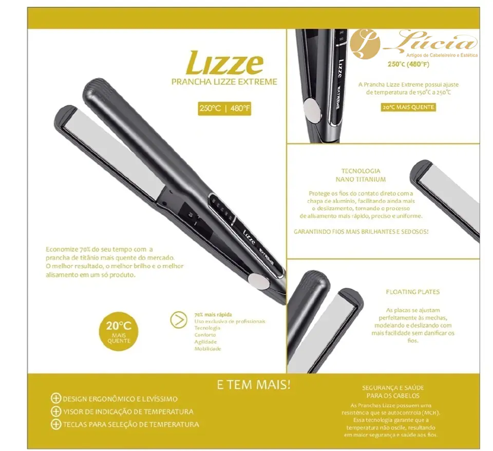 Prancha Lizze Extreme 2