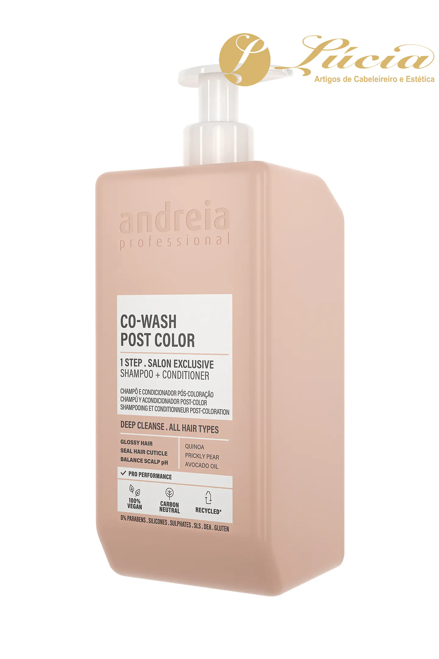 Co-Wash Post Color Champô + Condicionador 1000ml 1