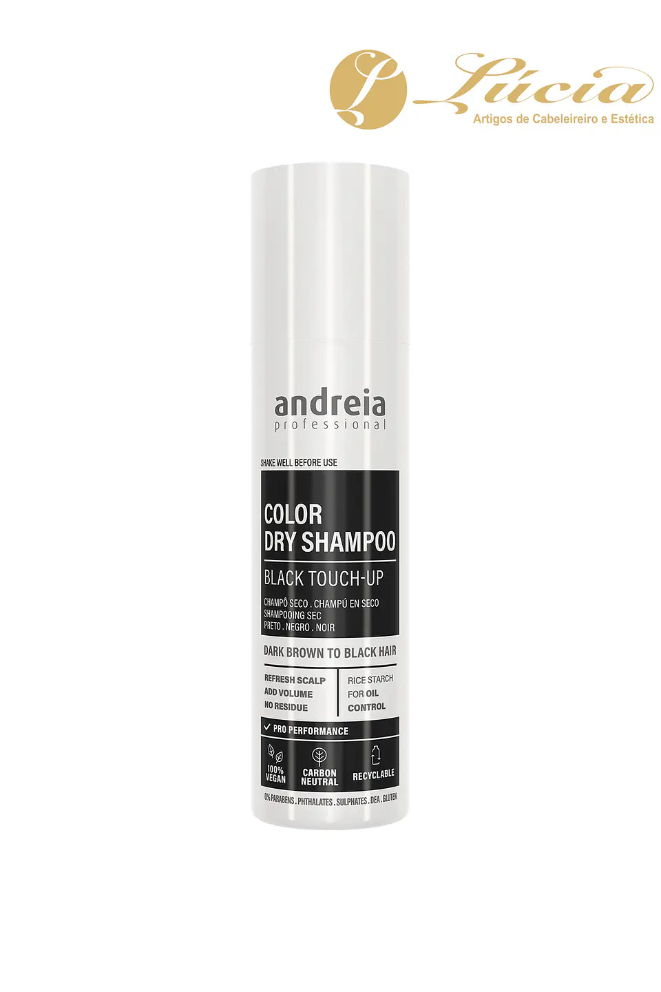 Color Dry Champô Seco - Preto Vegan 150ml 1