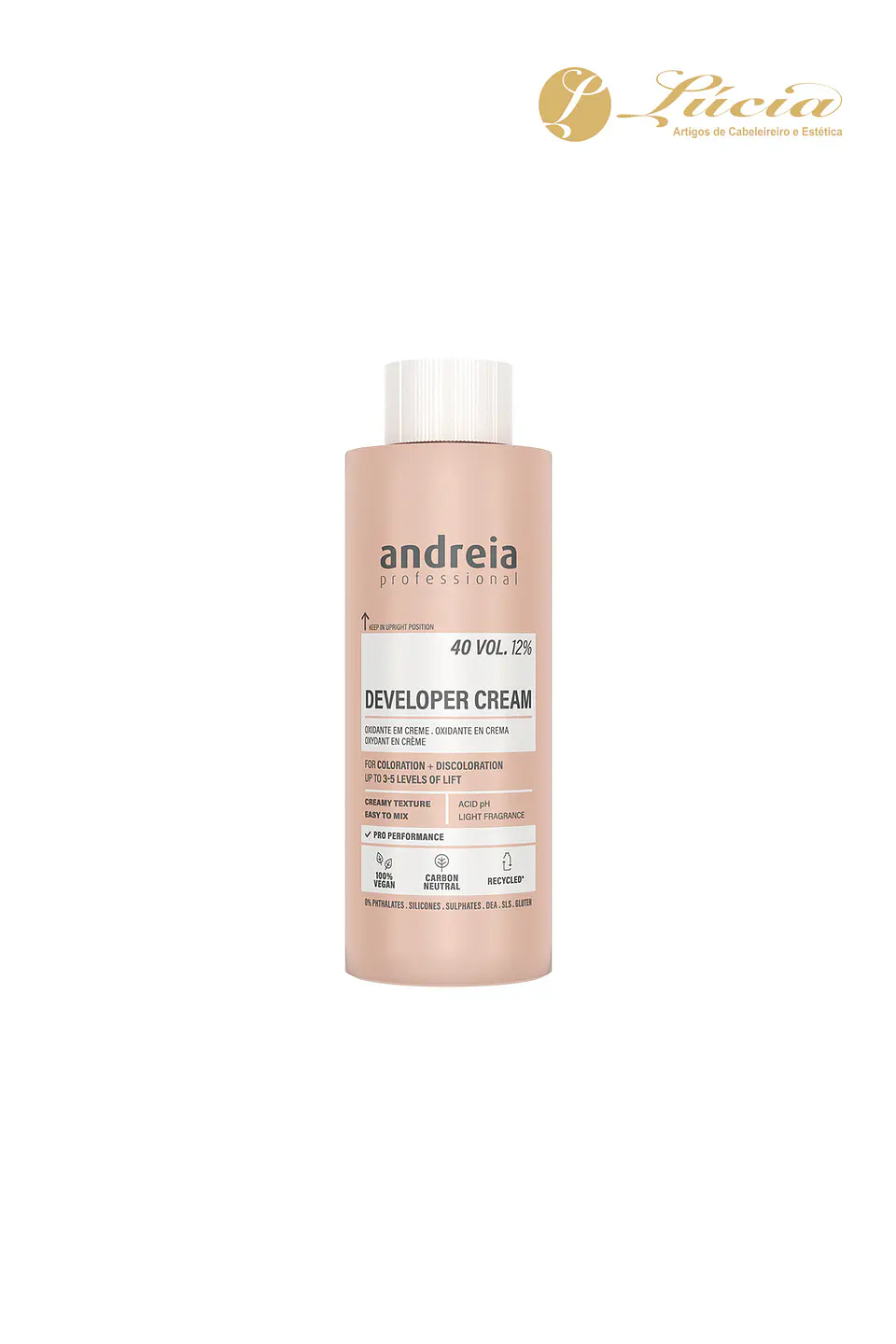 Oxidante em creme 40V 150ml 1