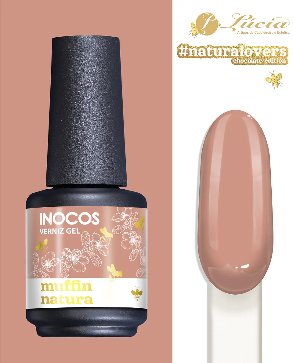 Inocos Verniz Gel - Muffin Natura 1