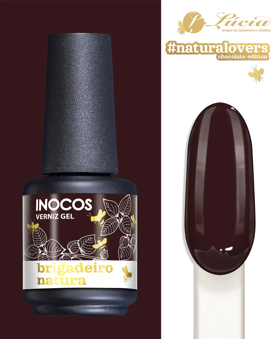 Inocos Verniz Gel - Brigadeiro Natura 1