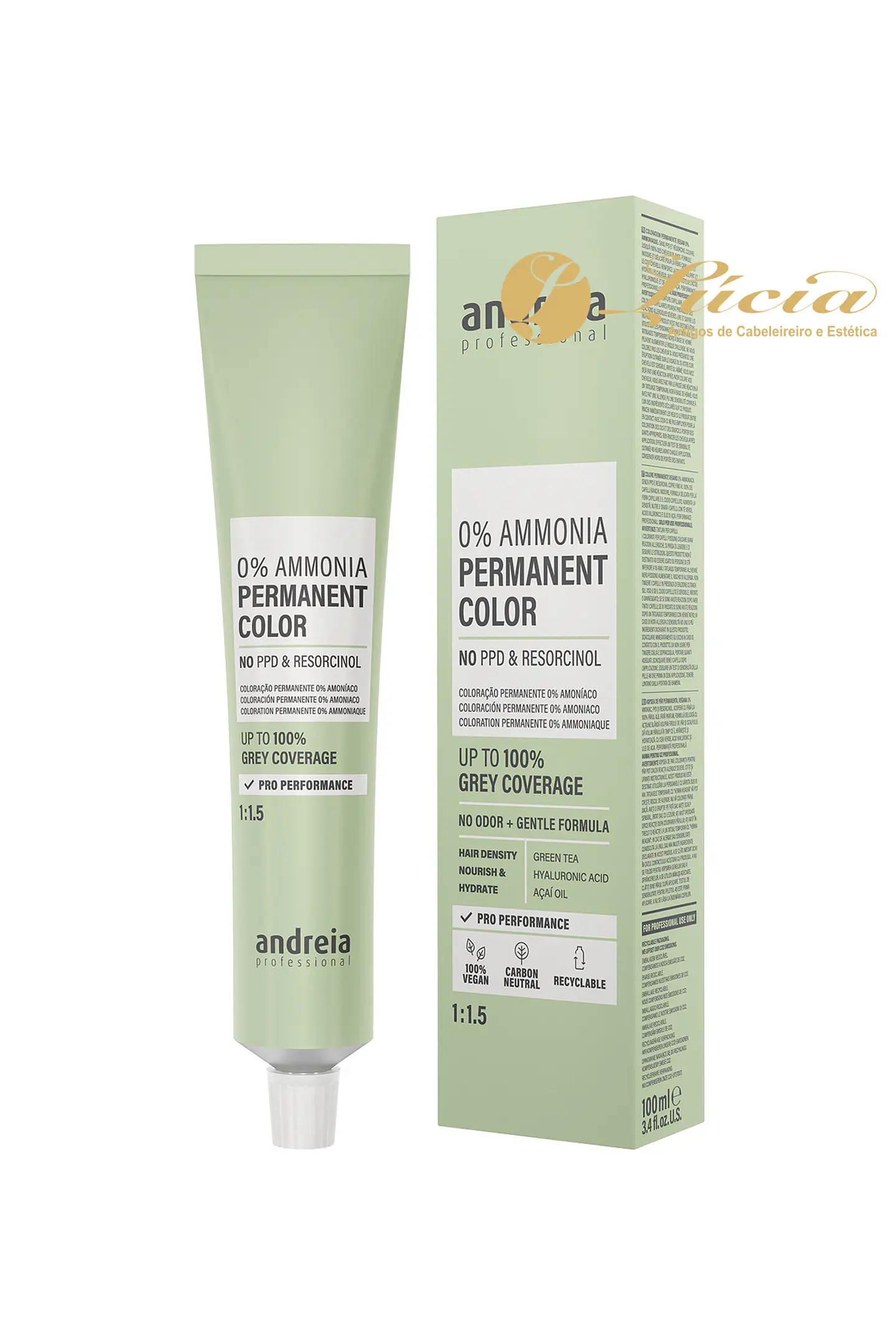 Coloração Permanente 0%Amoníaco - 8.21 2