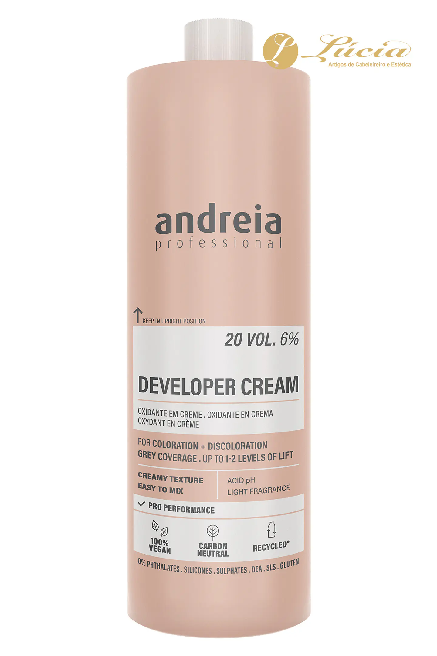 Oxidante em creme 20V 1000ml 1