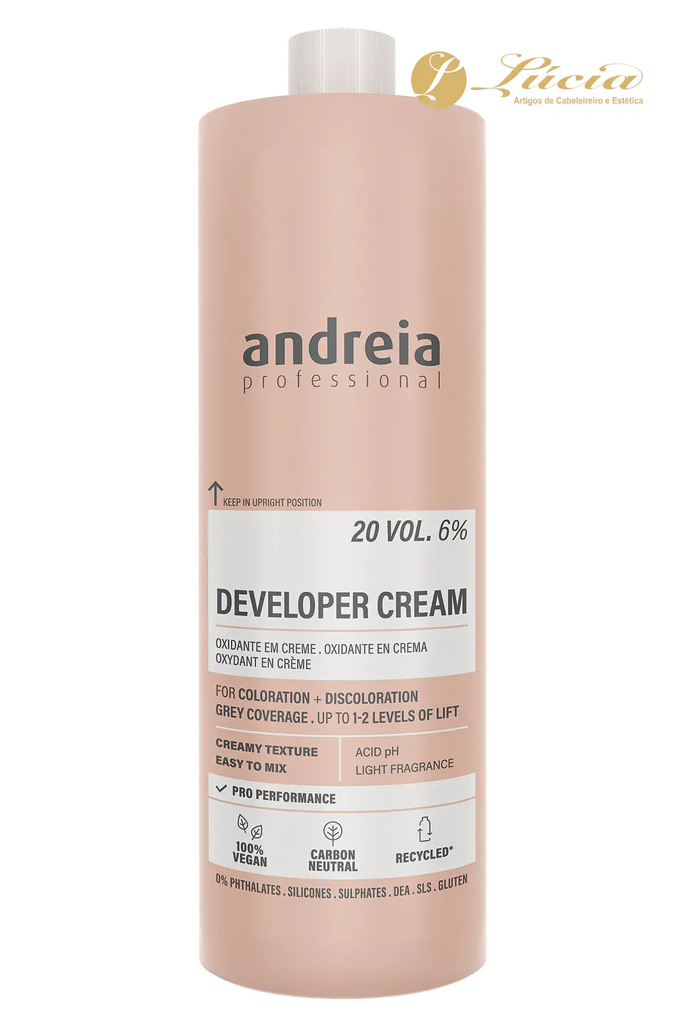 Oxidante em creme 20V 1000ml 1