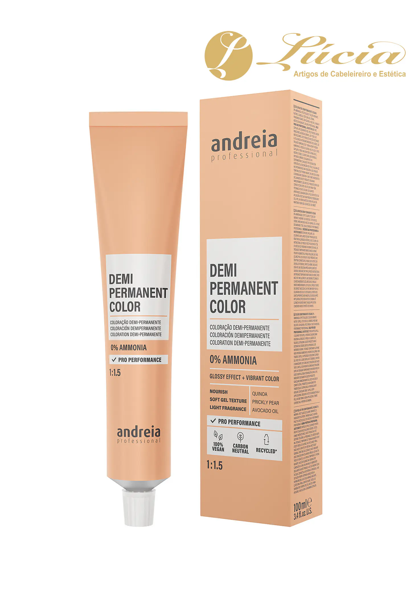 Coloração Demi Permanente 0% Amoniaco - 9.11 2