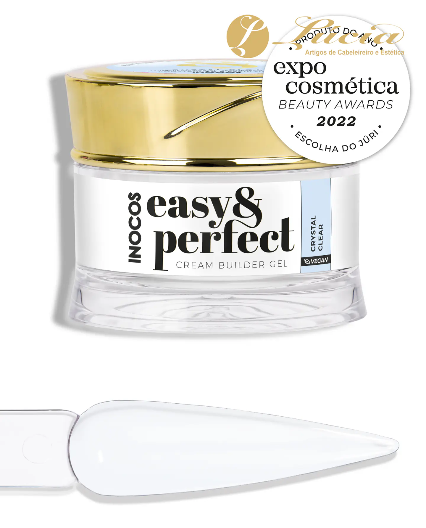Inocos Gel Construção Easy & Perfect Clear 50gr 1