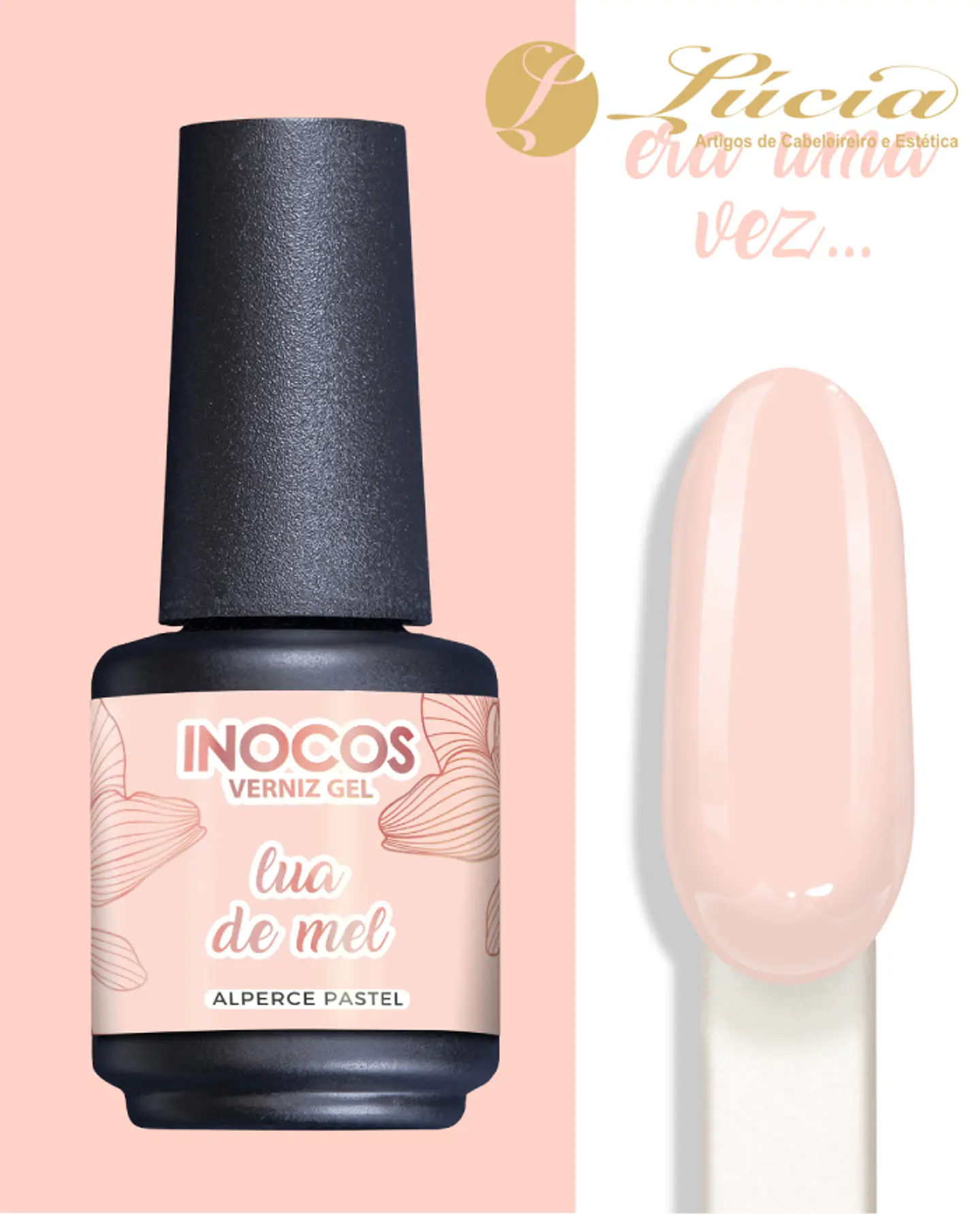 Inocos Verniz Gel - Lua de mel 1