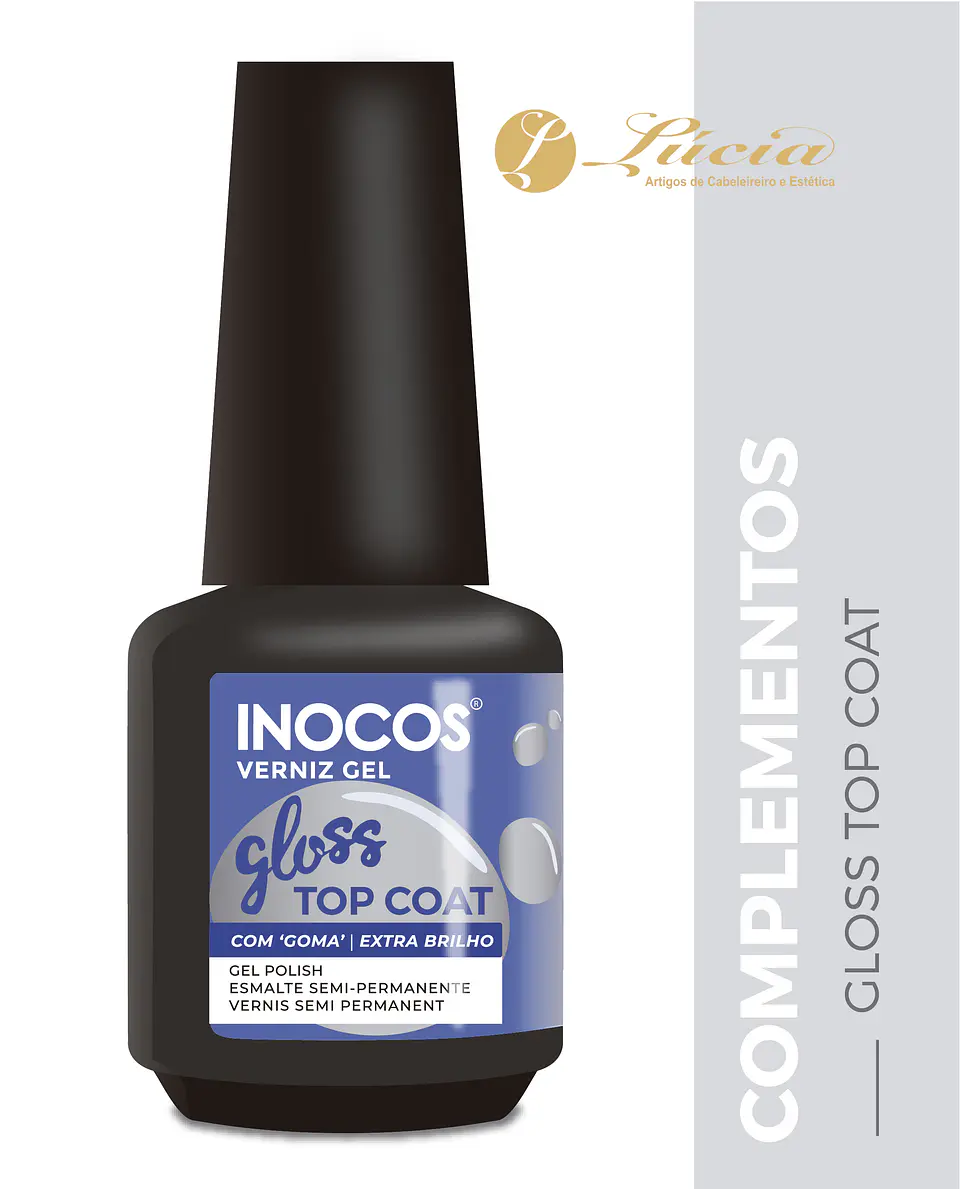 Top Coat Gloss Inocos 15ml 1