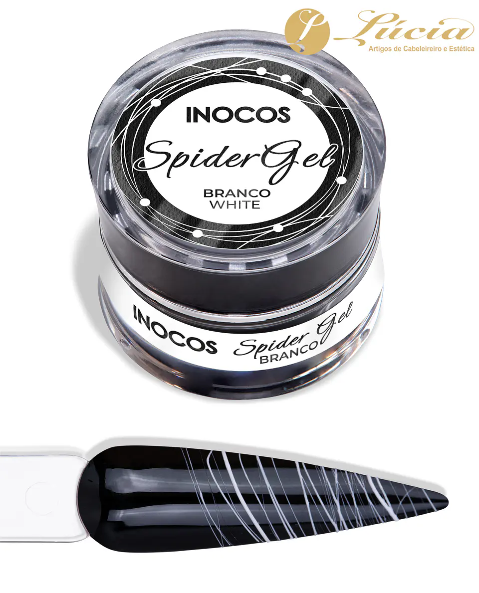 Spider gel branco 5ml 1
