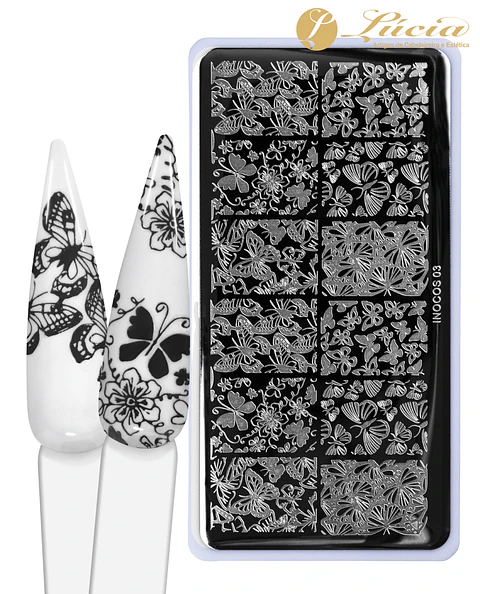 Stamping placa de carimbos para unhas 03