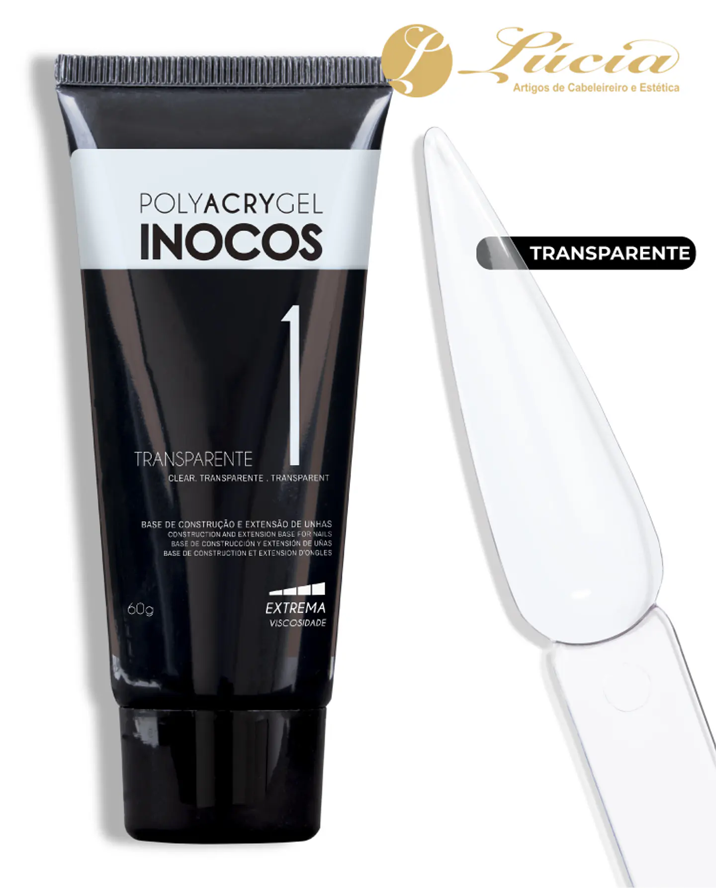 Inocos Polyacrygel Transparente 60gr 1