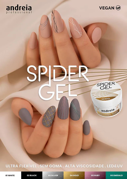 Spider Gel 4ml Andreia Professional