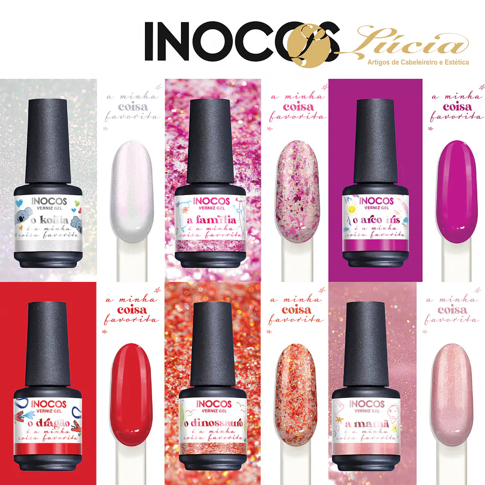 Coleção Inocos - 6 Cores - A minha coisa favorita 8