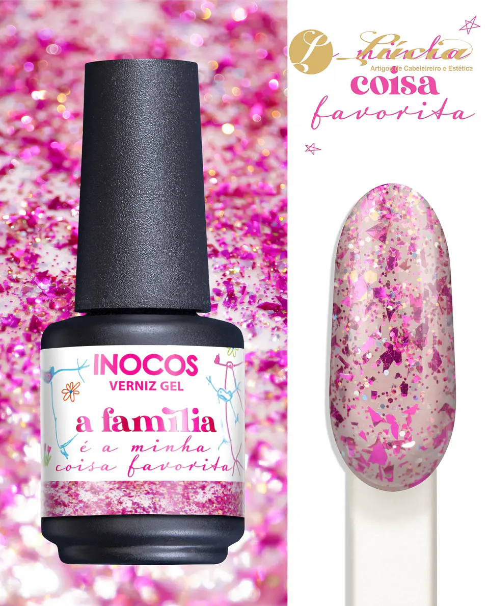 Inocos Verniz Gel - A familia 1