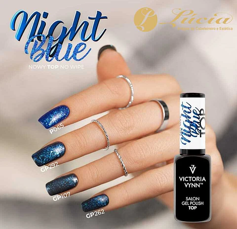 Victoria Vynn Top Night Blue