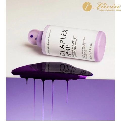 Olaplex nº 4P Blonde Enhacer Toning Shampoo 250ml