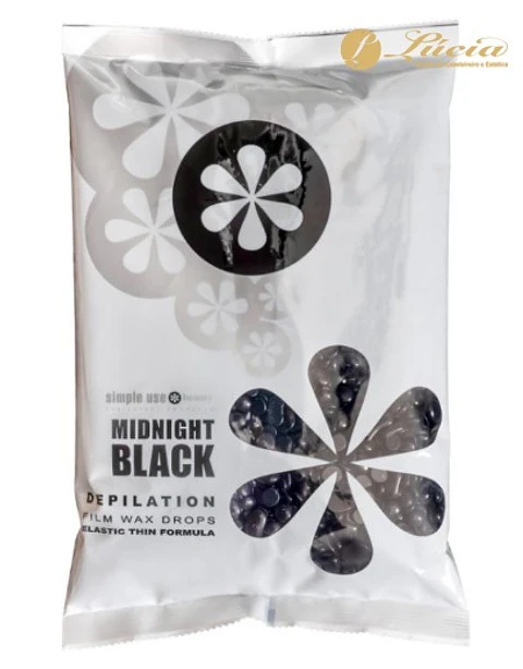 Cera Perolas Negra Midnight Black 800gr